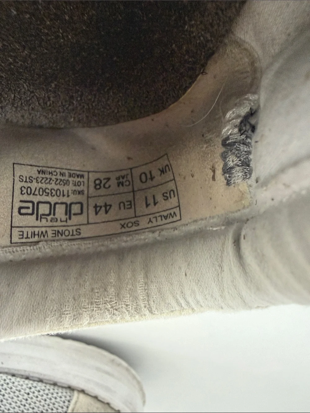 3 pairs USED Hey Dude Men's Slip-On SIZE 11